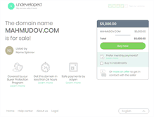 Tablet Screenshot of mahmudov.com